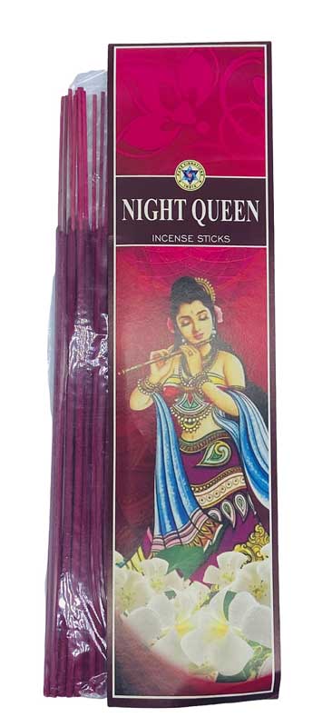 20 Night Queen incense sticks pure vibrations - Click Image to Close