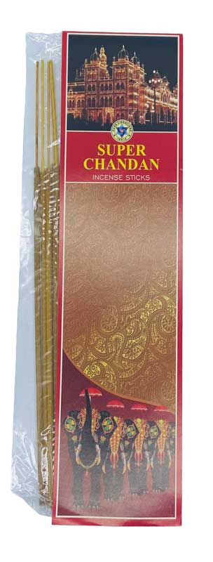 20 Super Chandan incense sticks pure vibrations - Click Image to Close