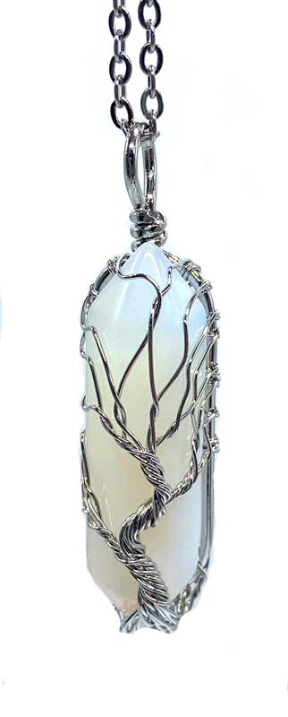 Opalite Tree of Life double terminated - Click Image to Close