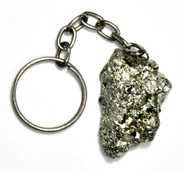 Pyrite keychain - Click Image to Close