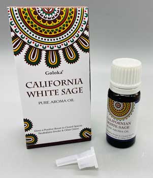 10ml Californian White Sage goloka oil - Click Image to Close