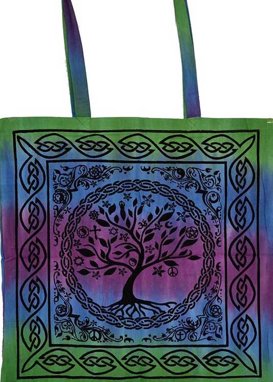 18" x 18" Tree Chakra Tote Bag