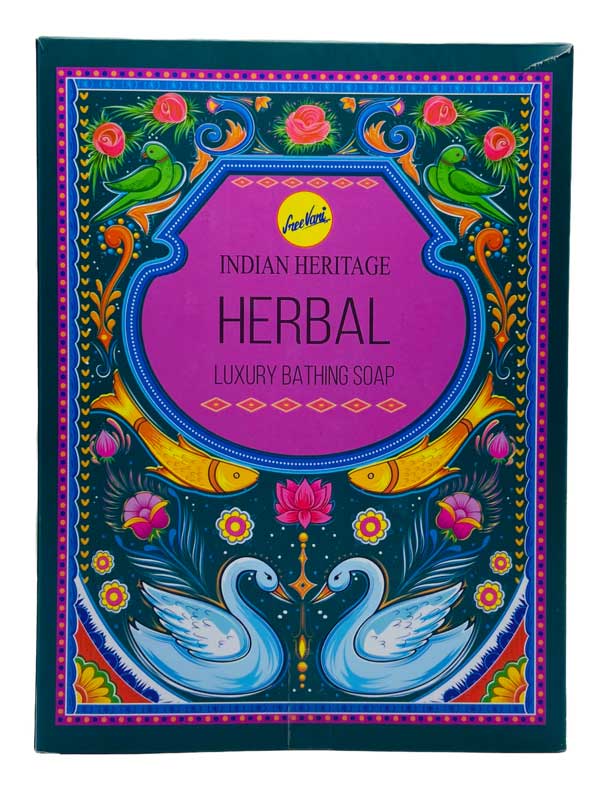 75gm Herbal soap indian heritage - Click Image to Close
