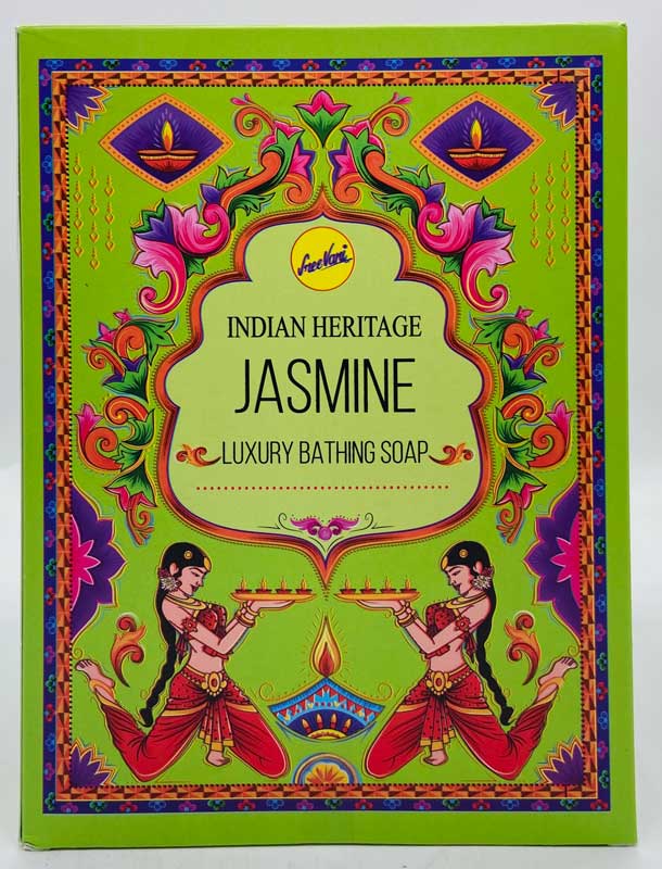 75gm Jasmine soap indian heritage - Click Image to Close