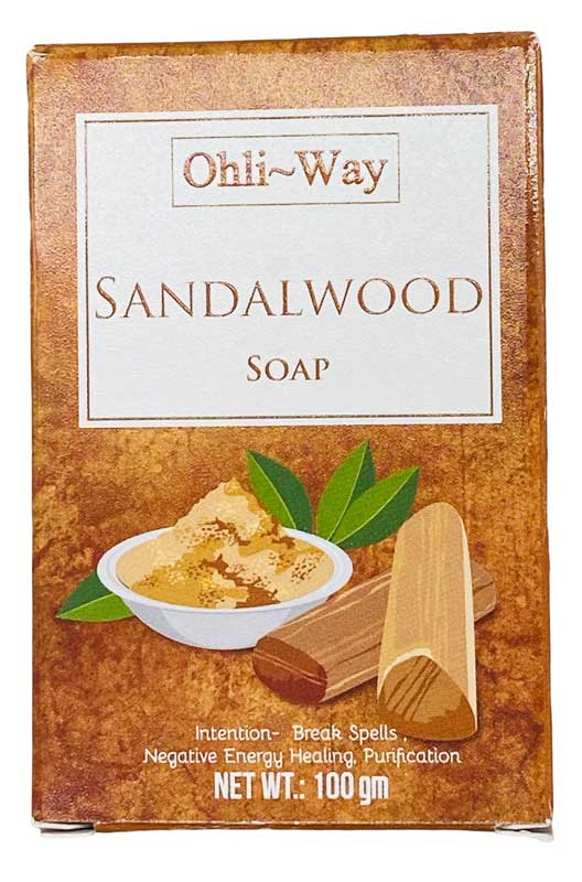 100gm Sandalwood soap ohli-way - Click Image to Close